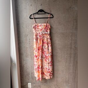 Floral Spaghetti Strap Dress